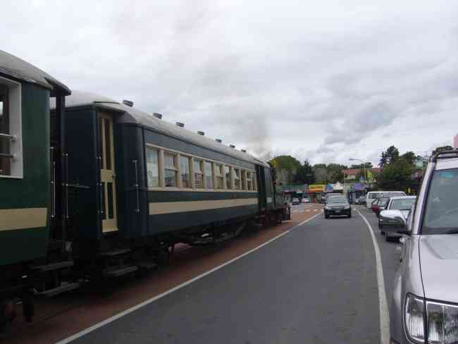 VINTAGE RAILWAY IN KAWA KAWA - BAY OF ISLANDS /  NZ