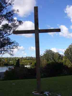 AT THE ST JAMES CHURCH IN KERIKERI / NEW ZEALAND