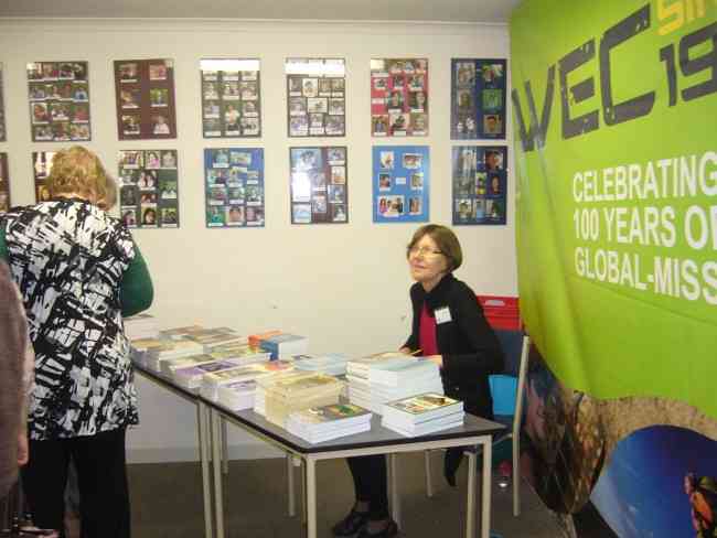 THE BOOKSTALL AT THE REUNION