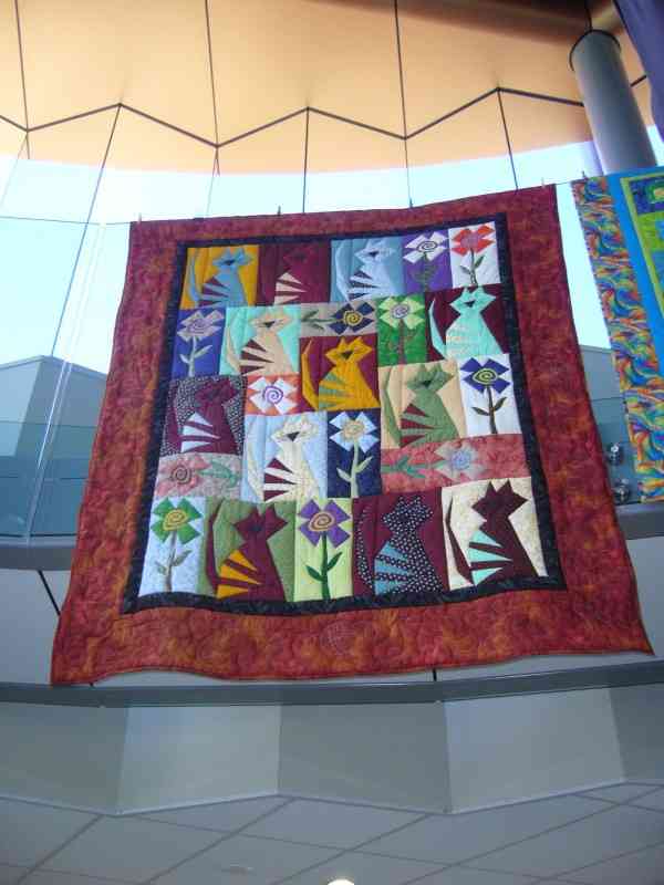 QUILTING DISPLAY