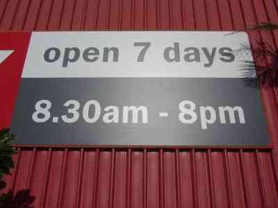 "open 7 days"
