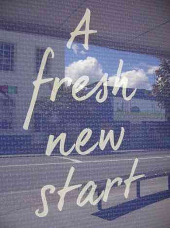 "A fresh nen start"