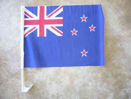 NEW ZEALAND CAR FLAG