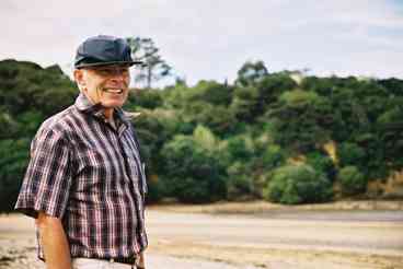 Am Strand in Neuseeland