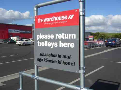 Making an effort to continue to learn the Maori language