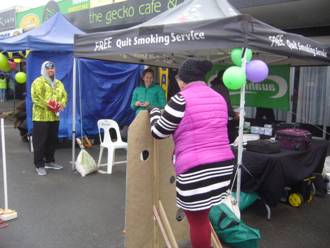 STREET FESTIVAL: Smoking
